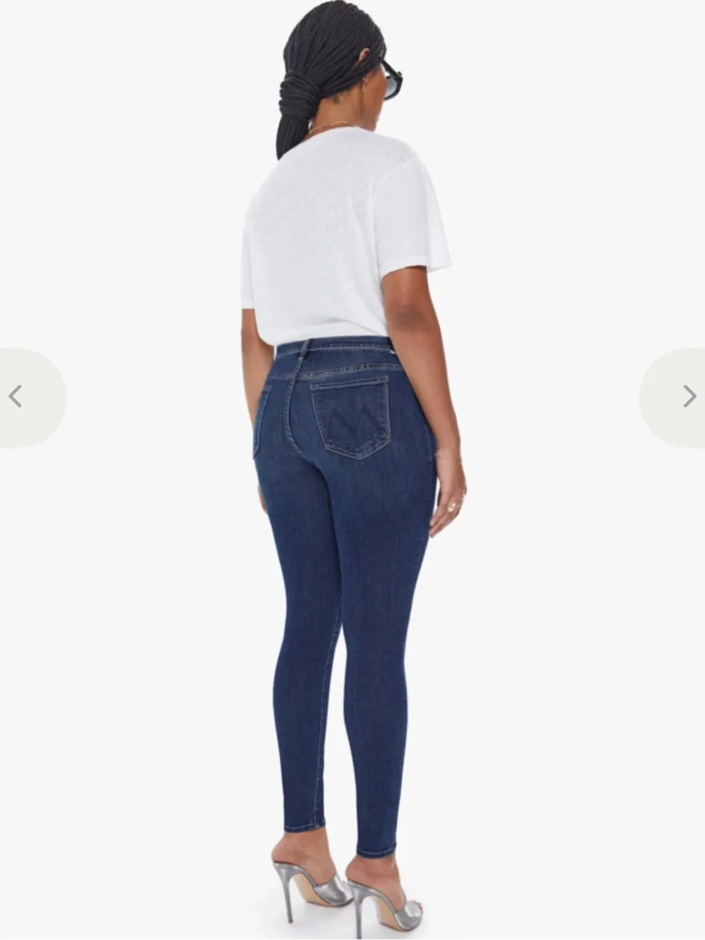 Mother the Looker jeans in Teaming Up